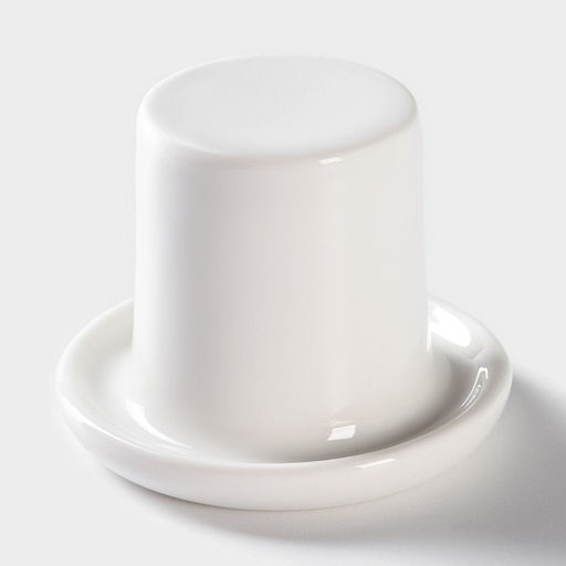 Набор для канапе и нарезки BellaTenero, 8 предметов: блюдо d=29.8 см, доска для нарезки, 2 ножа, 4 шпажки, фарфор, белый