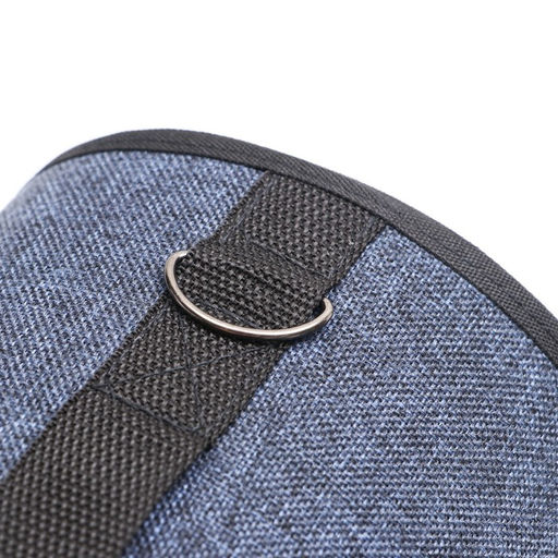 Сумка - переноска для животных Карпетбеггер с окном, 32,5 х 19,5 х 19,5 см, синяя - Пижон фото 6