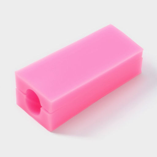 Цена за 2 шт. Молд для заливки Рог единорога, силикон, 10?8 см, розовый - Simaland фото 5