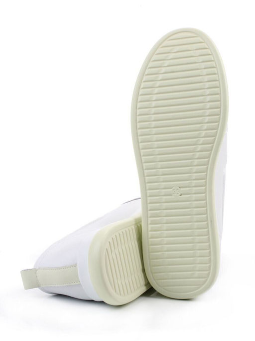 06-M27-6 WHITE Туфли женские (натуральная кожа)