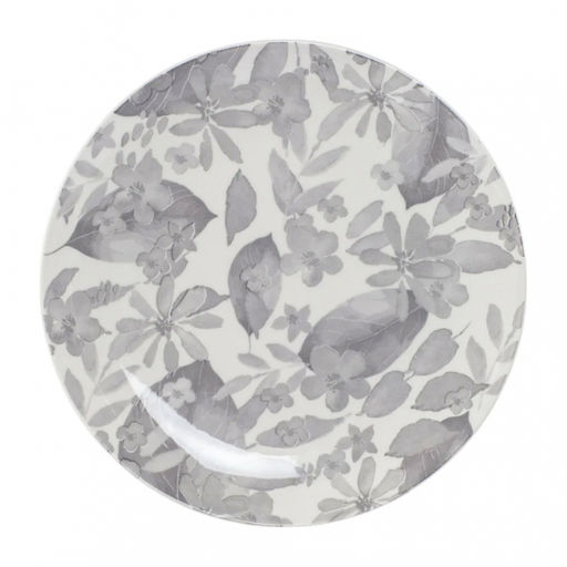 BLOOMING Тарелка обеденная 24 см серая арт. DMD240