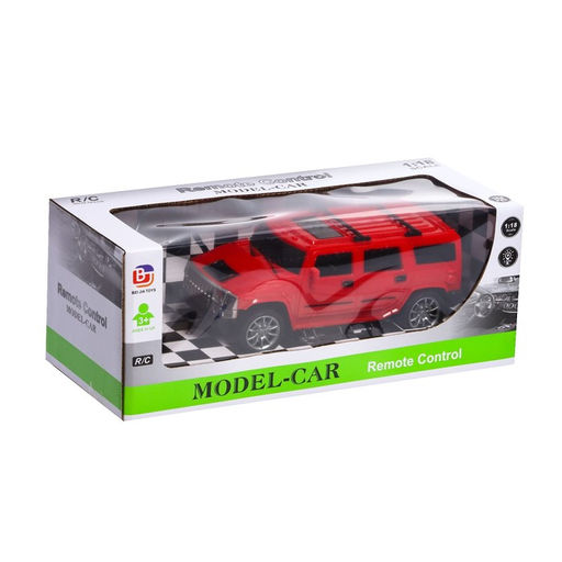 Джип радиоуправляемый Внедорожник, 1:18, свет, работает от батареек, цвет красный - Simaland фото 5