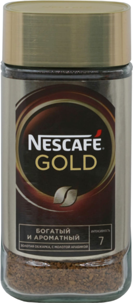 Nescafe. Gold 190 гр. стекл.банка