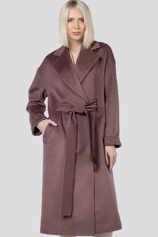 Пальто женское демисезонное (пояс) - El podio фото 10