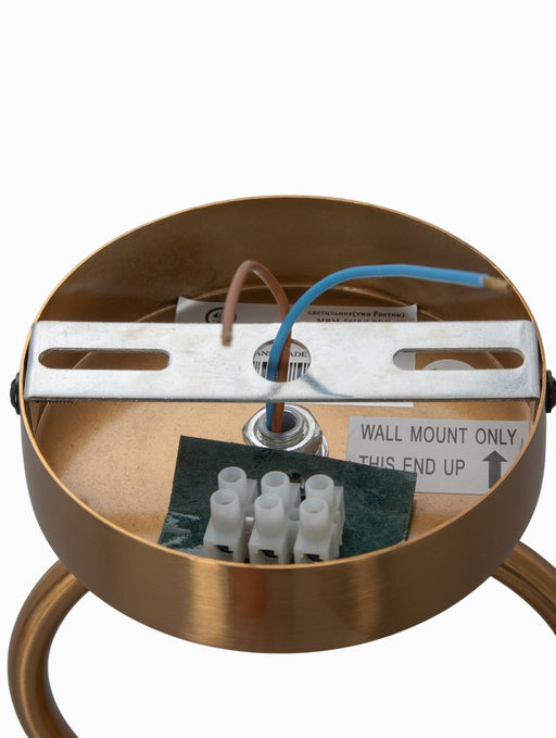 Бра MBM-5919/1, 1х40Вт, G9. цвет латунь