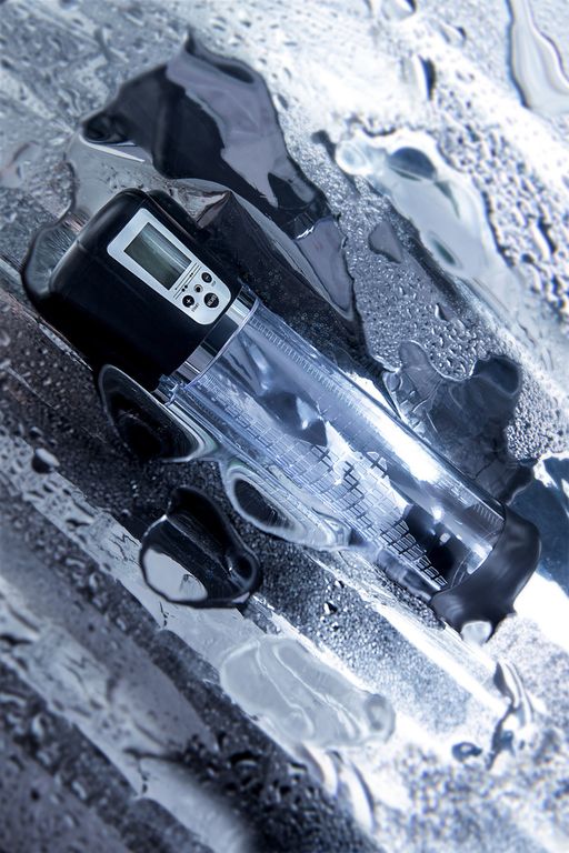 Автоматическая помпа для пениса Sexus Men Expert Alrik, ABS-пластик, черная, 29 см  фото 10