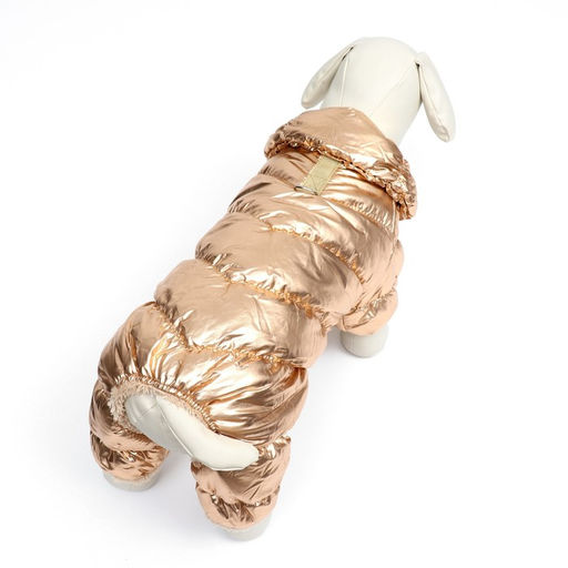 Комбинезон Блеск, размер L (ДС 34 см, ОГ 47, ОШ 32 см, до 10 кг), золотой - Simaland фото 3