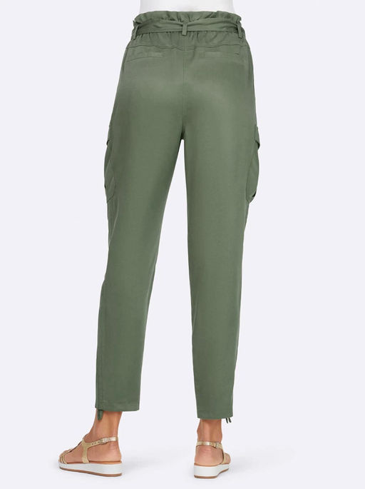 Брюки, хаки - Linea tesini фото 4