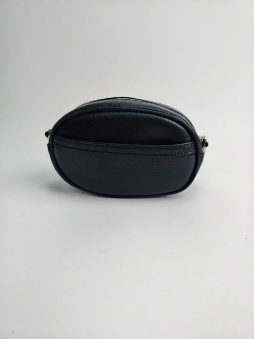 Маленькая круглая сумка из кожи №L198