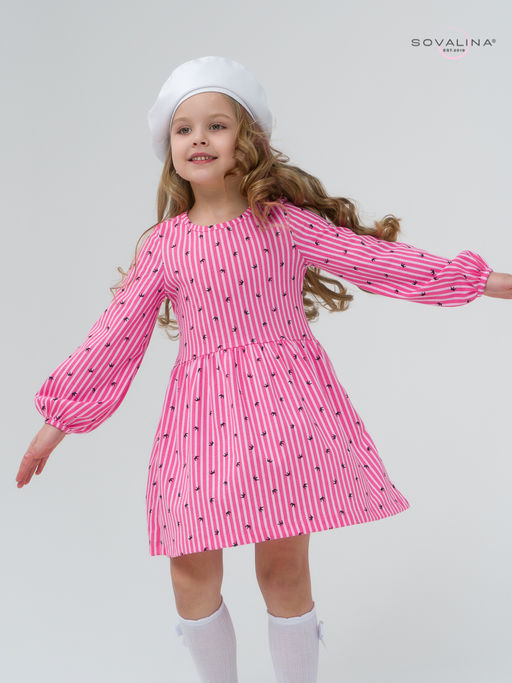 Платье Моана короны полоска - Sovalina фото 3