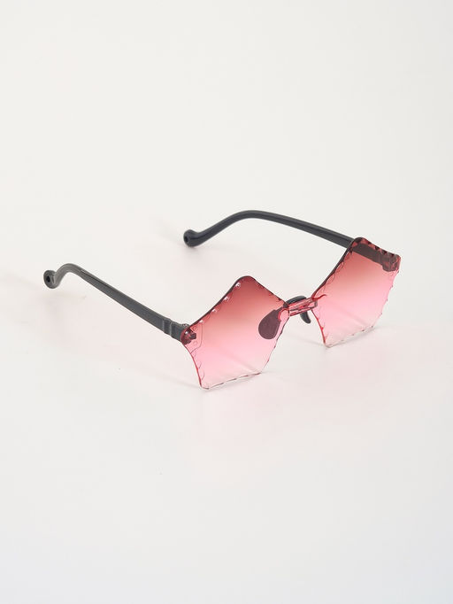 Цена за 2 шт. Карнавальные очки «Пятиугольник» градиент, цвета МИКС