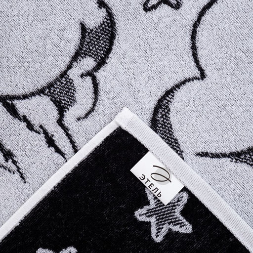 Полотенце махровое Этель Зайки на облаках, 70х130 см, 100% хлопок, 420гр/м2  фото 3