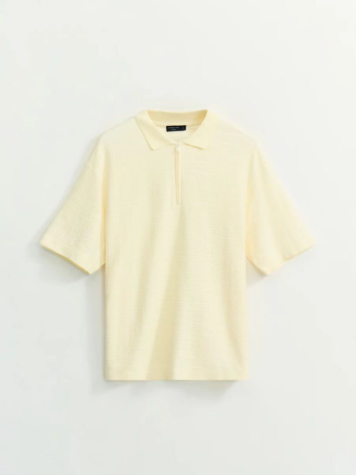 Футболка поло на молнии / Zarina  фото 7