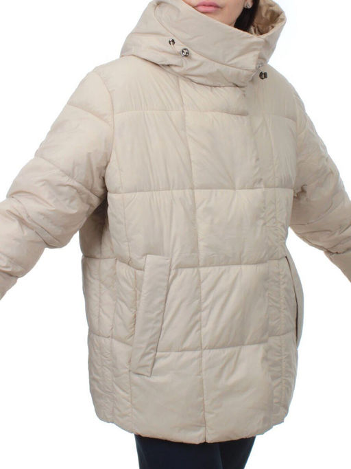 3071 BEIGE Куртка зимняя облегченная (150 гр. холлоффайбер) - Fashion фото 2