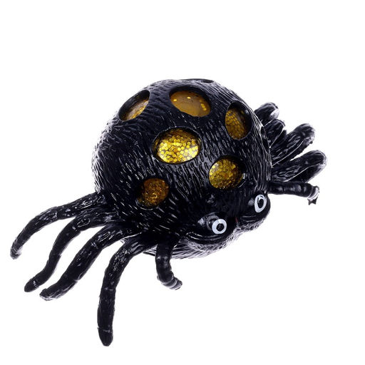 Цена за 12 шт. Антистресс игрушка - прикол «Паук», мялка с гидрогелем, МИКС