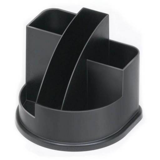 Подставка-органайзер настол. СТАММ "Авангард" (ОР52) черная