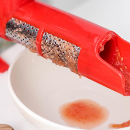 Соковыжималка для томатов Доляна, 27 см, красная