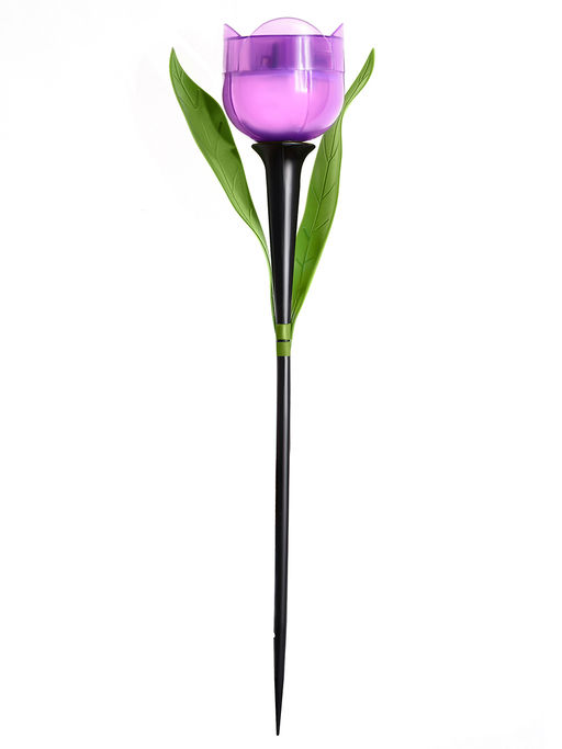 USL-C-651/PT305 TULIP SET 24 Садовый светильник на солнечной батарее Тюльпан, в составе набора из 24 шт. Белый свет. 1*LR аккумулятор в/к. IP44. TM Uniel. - Volpe фото 5