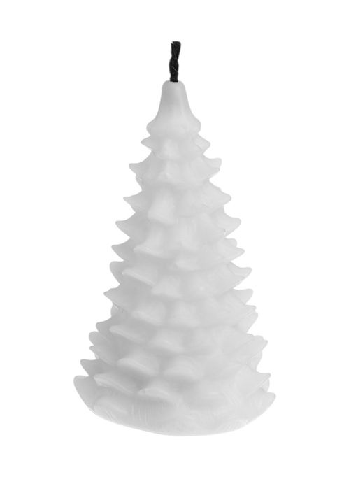 Цена за 2 шт. Светодиодная фигура «Ёлочка резная», 8×4.5 см, от батареек 3хLR1130, свечение тёплое белое