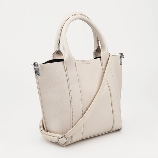 Сумка-тоут на молнии, цвет белый - Simaland фото 2