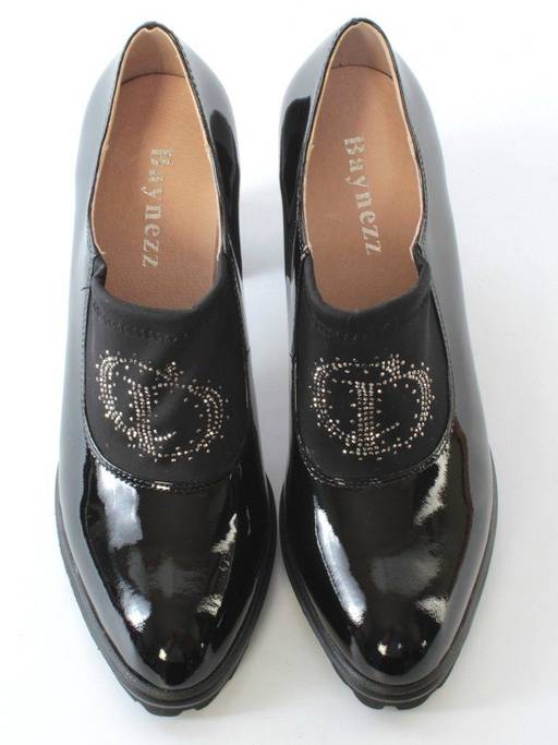 06-37B-3C1 7J29S BLACK Туфли женские (натуральная кожа) - Фабричный китай фото 5