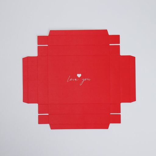 Коробка складная с 3D эффектом Love you, 18 х 14 х 23 см - Дарите счастье фото 11