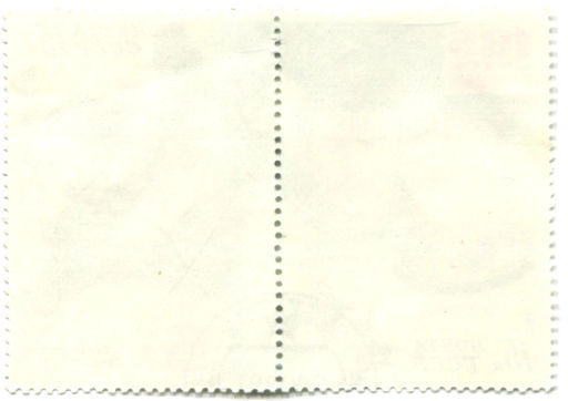 Марка Л.И. Попов, В.В.Рюмин 185 суток в космосе 1980 год