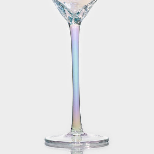 Бокалы для шампанского Magistro «Дарио», 180 мл, 7×27.5 см, набор 2 шт., стекло, перламутровые