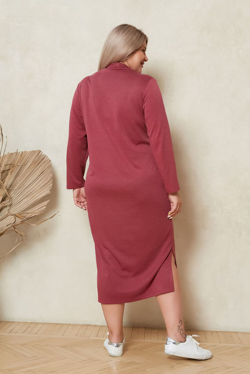 Платье Luxury Moda 1297 бордовый