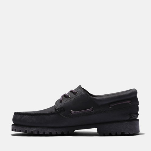 Мужские мокасины Timberland Authentics 3 Eye Classic серые  фото 6