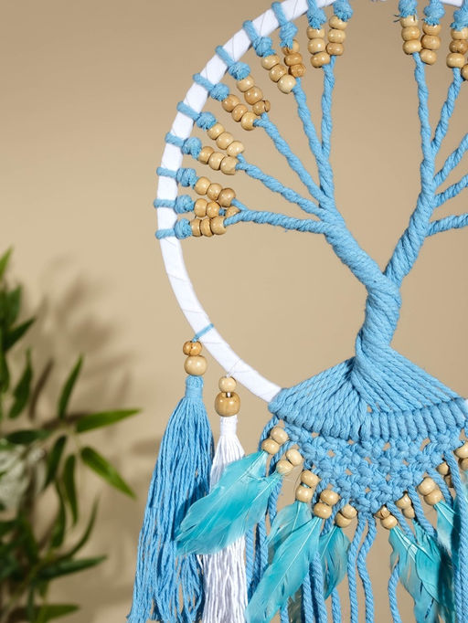 Ловец снов «Голубое дерево», 22×60 см