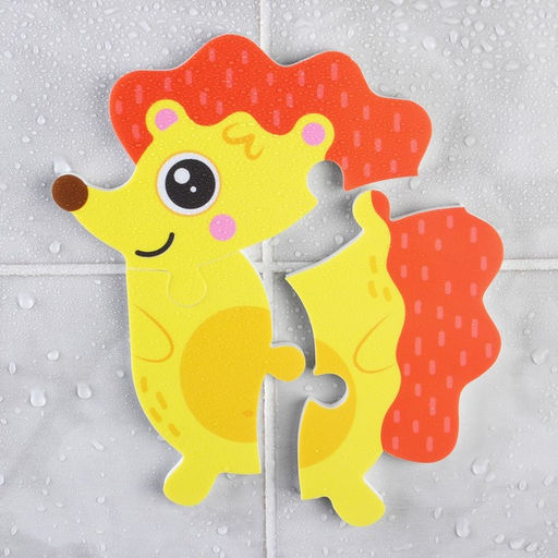 Мягкий пазл для малышей Ёжик на прогулке, 3 детали, Крошка Я  фото 8