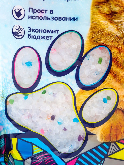 Наполнитель впитывающий силикагелевый CAT STEP Arctic Art, 3,8 л