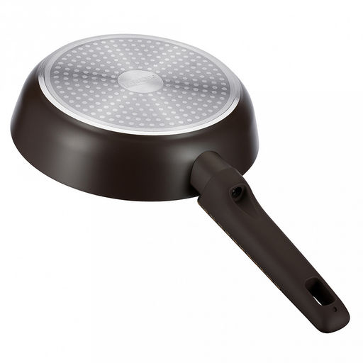 Сковорода с антипригарным покрытием Brownie д28см, h5,8см, s2,8мм, дно д3,5мм, индукционное дно д22см, алюминий, бакелитовая ручка с покрытием soft-touch, Regent (Китай) Подходит для всех видов плит, включая индукционную. - Домашняя мода фото 5