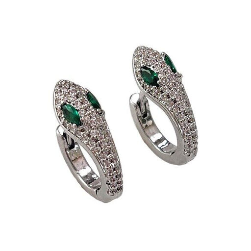 Серьги ЗМЕЙКА - Vel vett фото 2