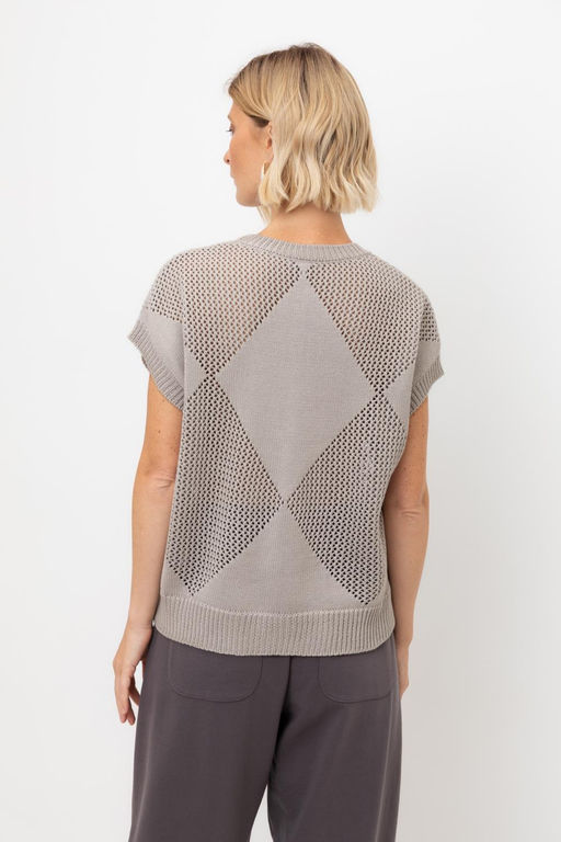 ЕВ 30193/светло-серый джемпер жен