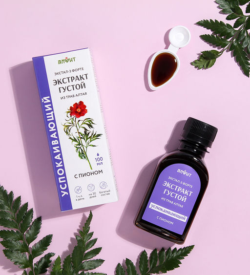 Фитоэкстракт "Экстал -3" Горный Успокаивающий Алфит 1457