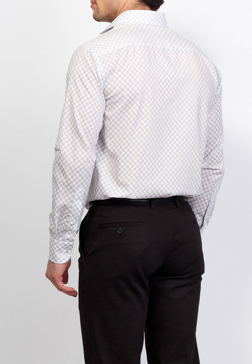 Сорочка мужская длинный рукав BERTHIER STAMPA185310/ Fit-R(0-1)  фото 2