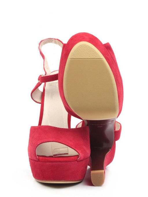 06-87VB RED Туфли женские (натуральная замша)