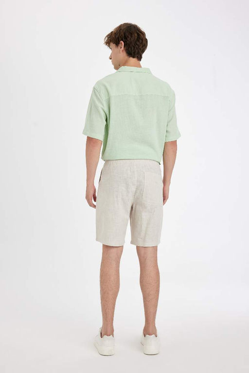 Хлопковые шорты-бермуды свободного покроя - Defacto фото 6