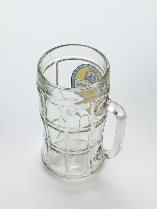Кружка пивная стеклянная «Настоящий мужчина», 500 мл