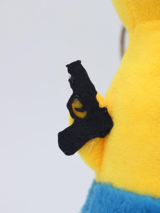 Плюшевый брелок "Killer chick", yellow (15 см)