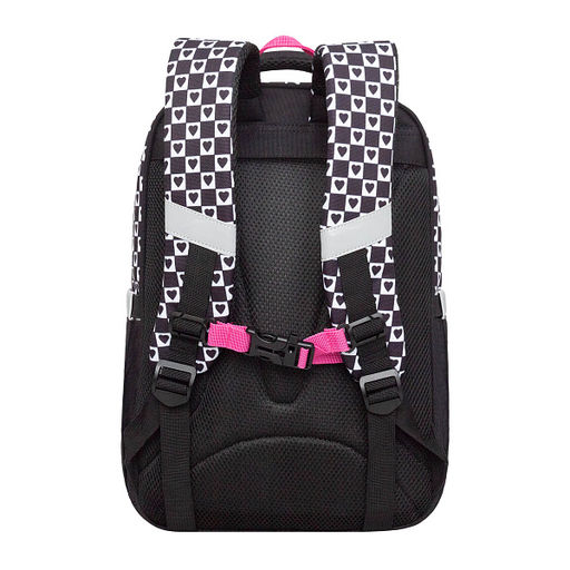 RAn-588-2 Рюкзак школьный с чехлом для мелочей - Grizzly фото 26