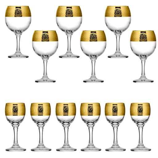 MS411+134-41 Набор двойка (12пр. фужер+рюмка) "ЙЕТИ" (х5)