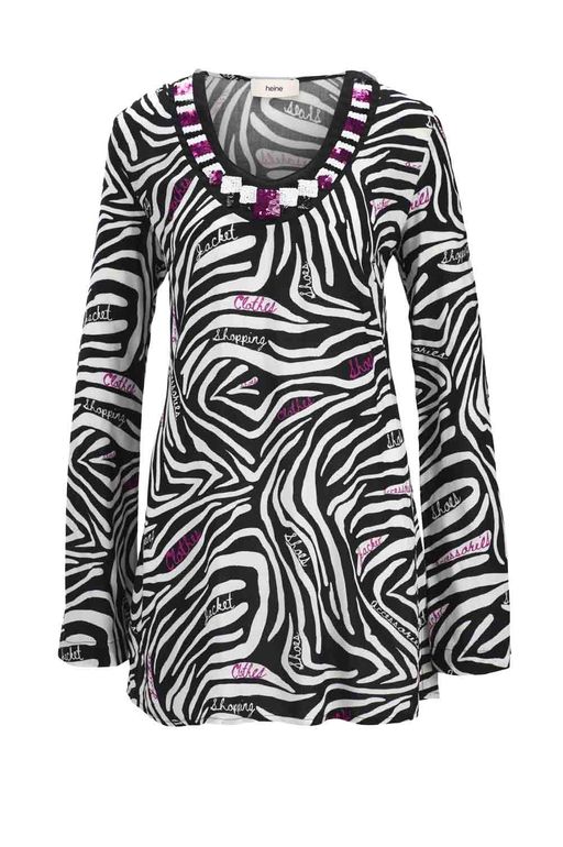 Туника, черно-белая - Heine фото 2