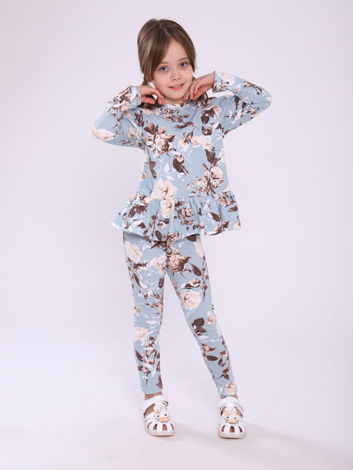 КМ151 Костюм Модница (голубой; белый) - Милаша фото 2