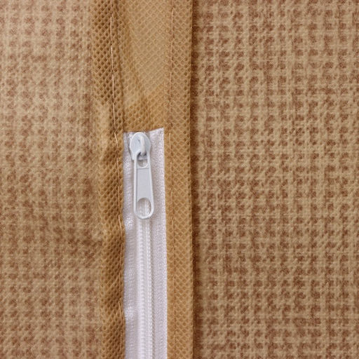 Чехол для одежды Доляна Гусиная лапка, ПВХ окно, 9060 см, цвет бежевый фото 14