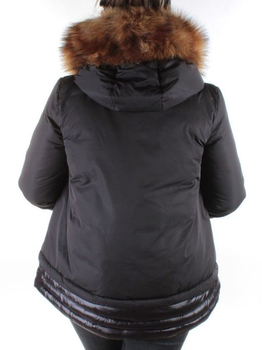 H1053 BLACK Куртка демисезонная женская Enovich - Фабричный китай фото 6