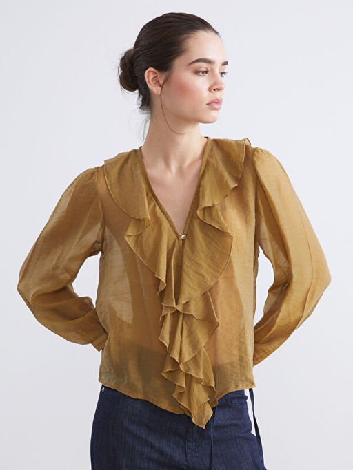 V Yaka F?rf?rl? ?ifon Bluz