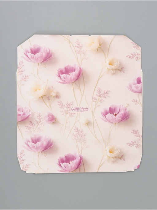 Цена за 5 шт. Коробка подарочная складная «С уважением и благодарностью», 20×20×4 см, с окном